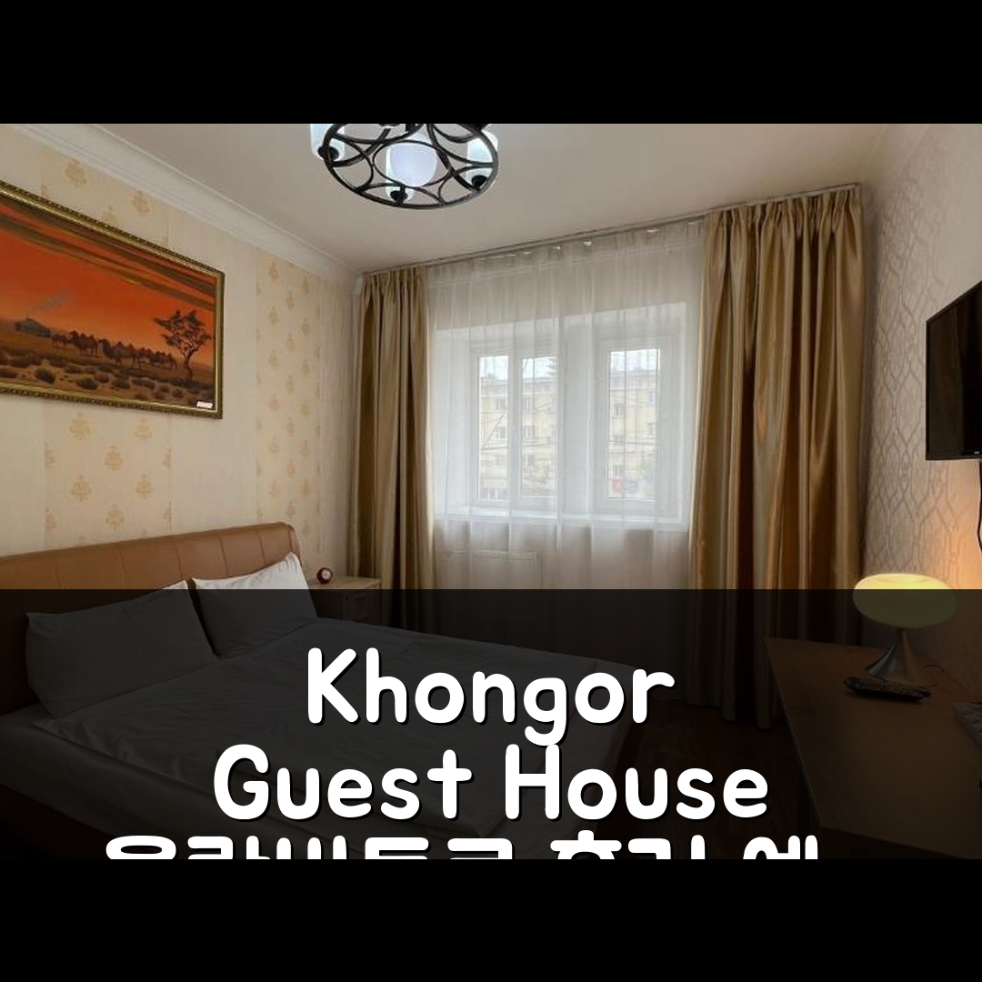 Khongor Guest house & Tours 울란바토르 후기&예약 꿀팁!