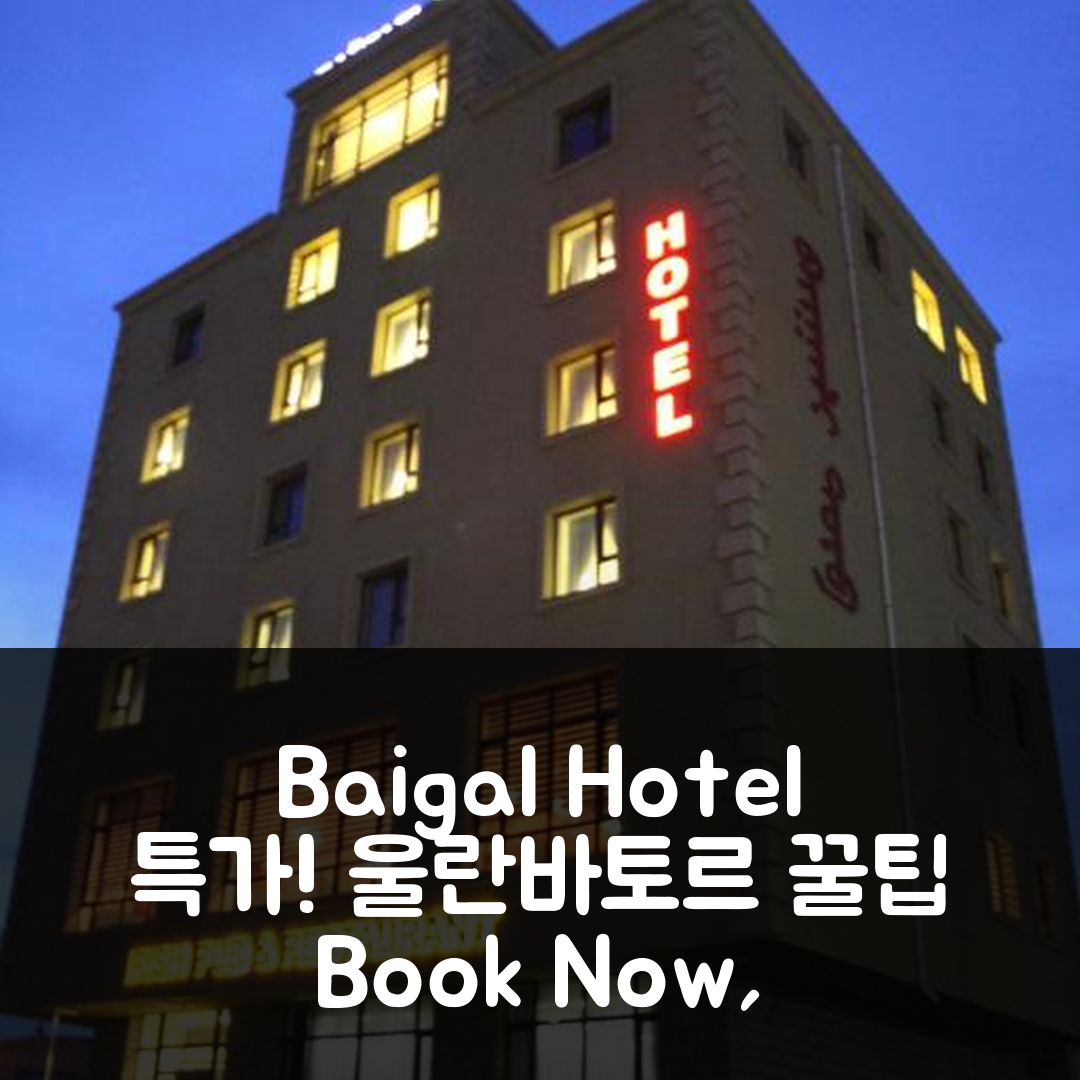 Baigal Hotel 울란바토르 특가 예약 후기 꿀팁!